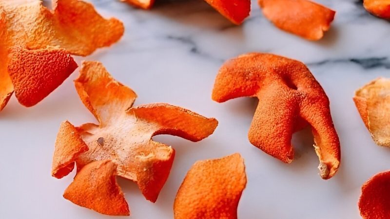 پوست نارنگی خشک شده را چگونه نرم کنیم؟