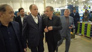 بازدید وزیر جهاد کشاورزی از پایانه صادرات محصولات کشاورزی روماک‌گستر