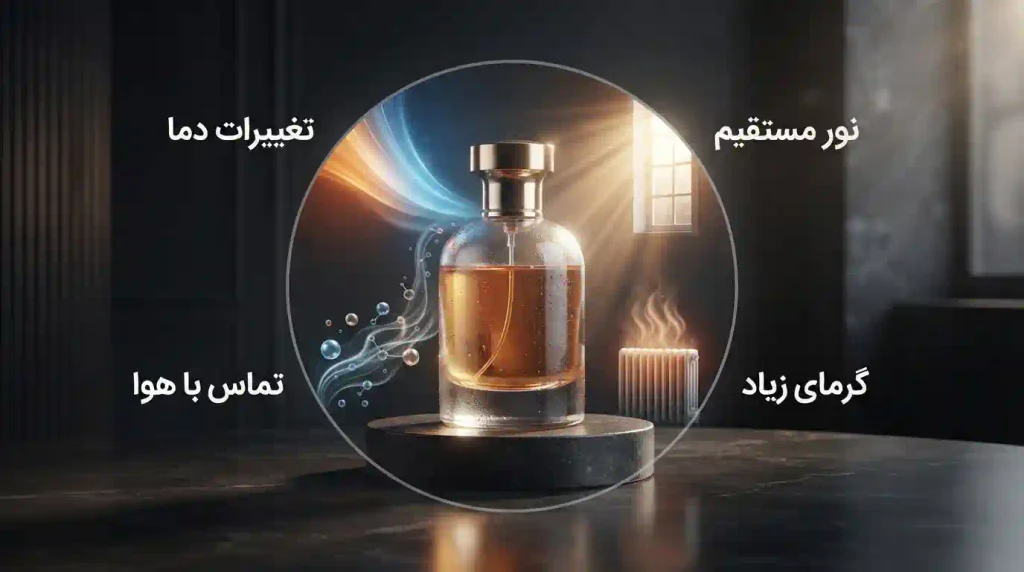 چرا عطر خراب می‌شود؟